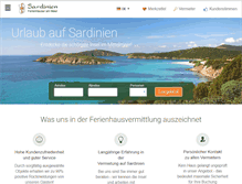 Tablet Screenshot of ferienhaus-auf-sardinien.com